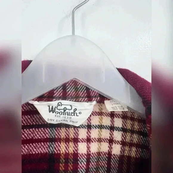 Rare Vintage WOOLRICH Buffalo
Plaid Wool Flannel Shirt Jacket Size M - Picture 2 of 4
